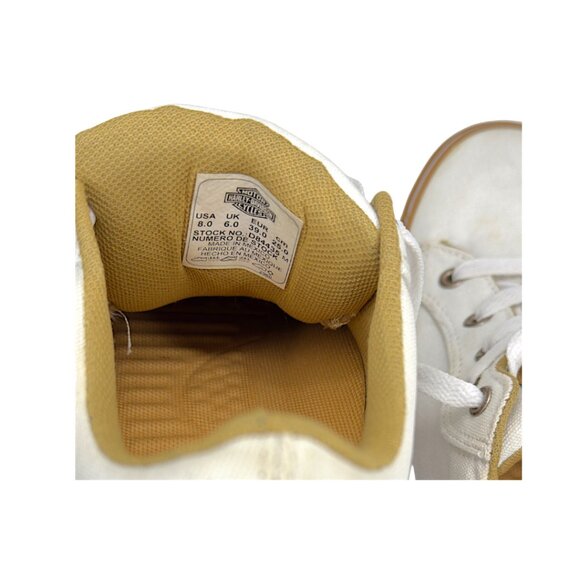 Harley-Davidson Torland Women’s 8 White Canvas Sneakers D84435 - Picture 7 of 12